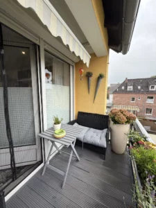 Wohnen am grünen Stadtrand von Wesel mit Balkon