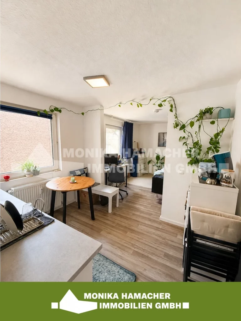 Gepflegte 1-Zimmer-Wohnung in attraktiver Lage von Köln-Deutz