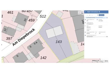 Bauvorhaben für 1 Doppelhaushälfte (DHH) in Ratingen-Lintorf
