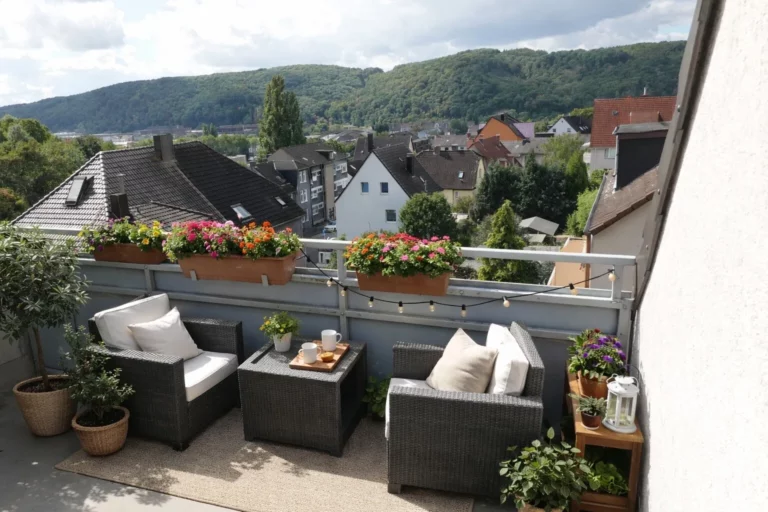 VIER LOGGIEN – Sonne von früh bis spät! Ca. 96 m² 4- Zimmer-Dachgeschosswohnung in HA-Boelerheide