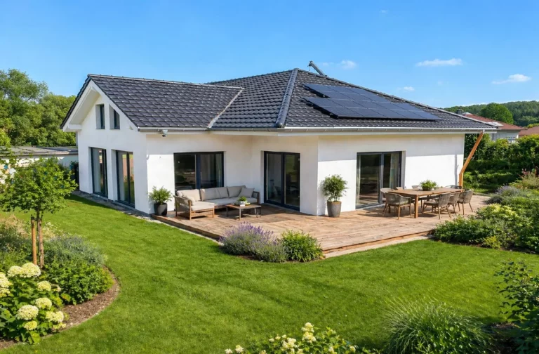 Neubau-Bungalow kurz vor Fertigstellung! Ebenerdig Naturnah Energieeffizient  Schlüsselfertig!!!